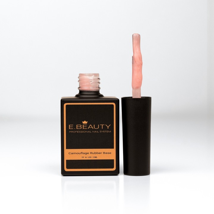 Camouflage Rubber Base Shimmer Silver 21